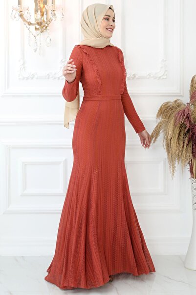 Amine Hüma Belin Evening Dress Tile