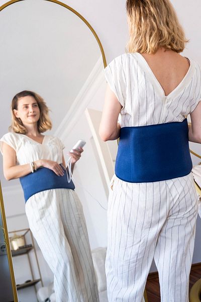 Jade Master Heating Waist Belt - with Bandage and Non-Bandage Feature