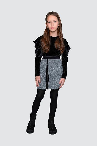Lia Lea Bg Store Girl's Gray Skirt