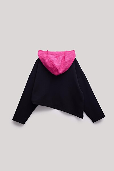 Lia Lea BG Store Μαύρη μπλούζα για κορίτσια