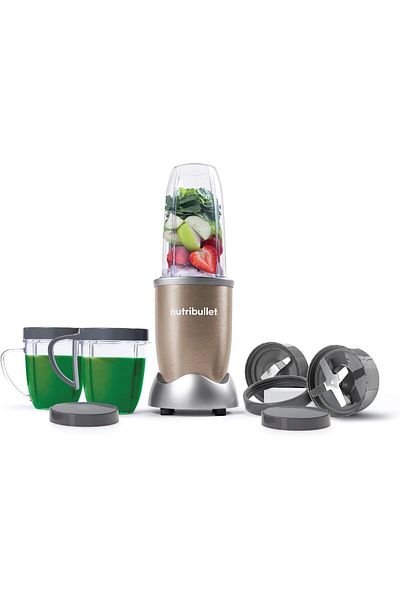 Nutribullet 900 Watts, 9PC Set, Multi-Function High Speed Blender, Mixer Systemw/ Nutrient Extractor