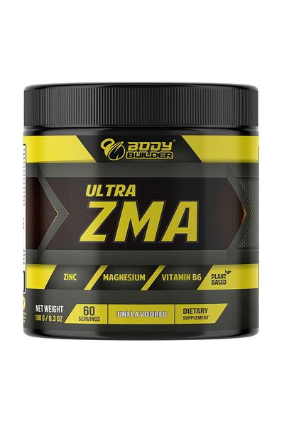 Body Builder Ultra ZMA, Unflavored, 60
