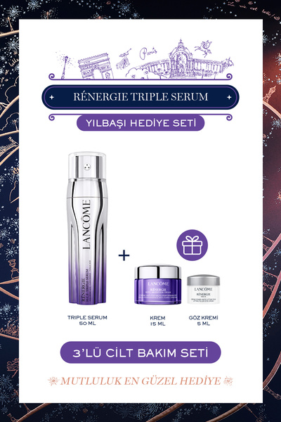 Lancome Renergie Triple Serum Yılbaşı Cilt Bakım Seti 3614274338942