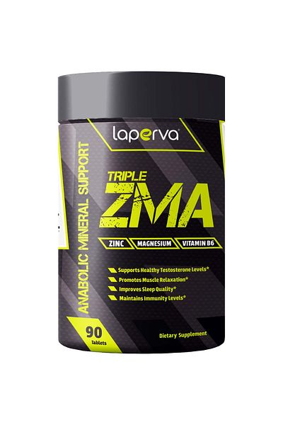 Laperva Triple Zma, 90 Tablets, Maintains Testosterone Levels, Supports The Nervous System.