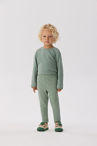 Nebbati Basic BG Store طفلة طماق خضراء