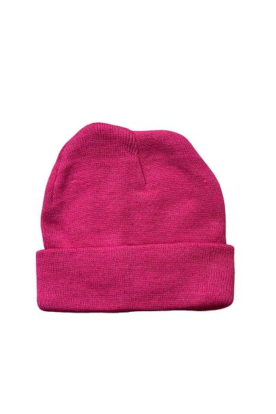 AYGÜN Unisex Plain Fuchsia Beret