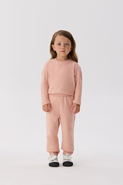 Tyess Basic BG Store Kız Bebek Somon Eşofman Altı