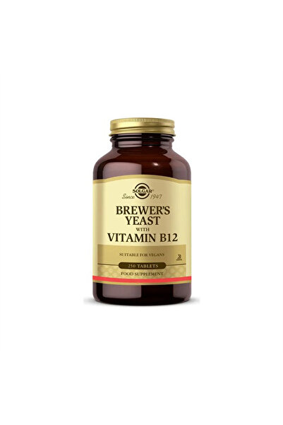 Solgar Brewer's Yeast with B12 250 Tablet