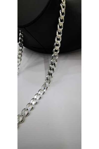 Omar Silver Erkek Gurmet 11 Mm Gümüş Kolye Zincir