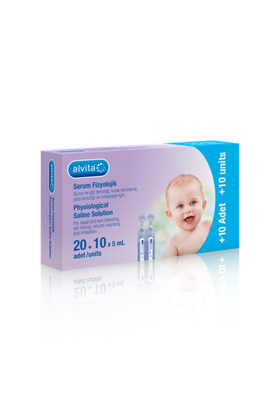 Alvita Fizyolojik Serum 20+10 Flakon