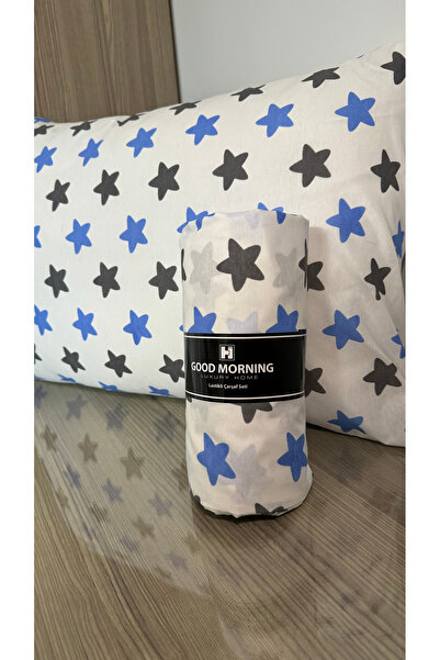 Good Morning Cotton Single Elastic Sheet + 1 Pillowcase Sheet Set 100X200