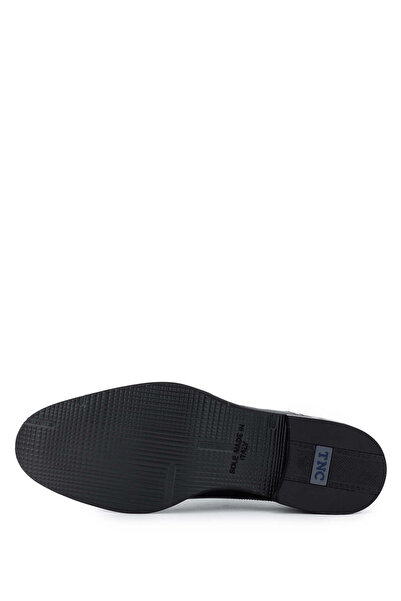 Tamer Tanca Erkek Hakiki Deri Siyah Klasik Ayakkabı