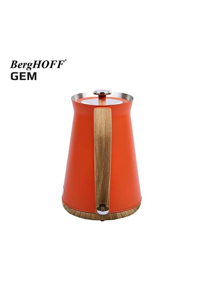 Berghoff Gem Natural 1.7 Liter Orange Kettle