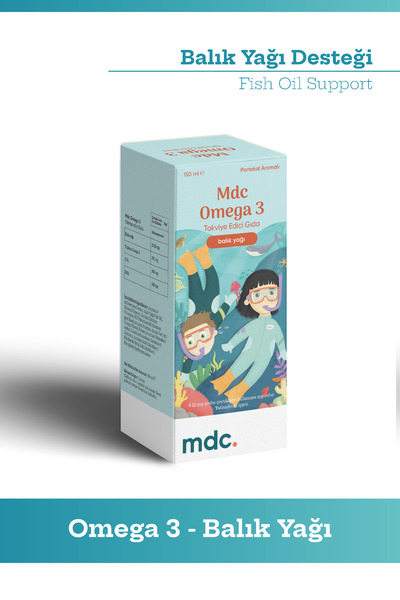 MDC Omega 3 Balık Yağı 150 ml