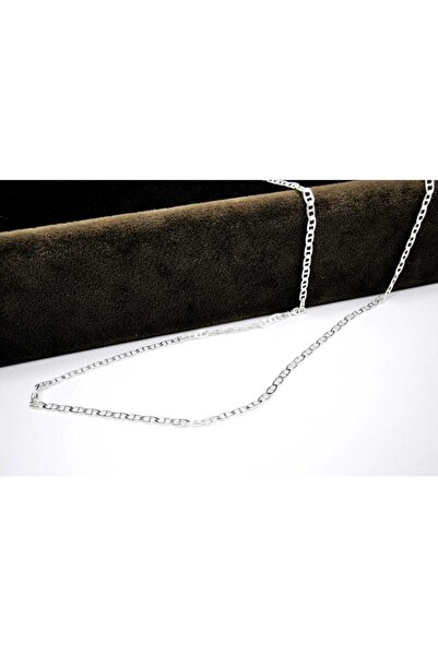 Omar Silver Unisex Barlı 2,30 Mm Gümüş Kolye Zincir Omr7821