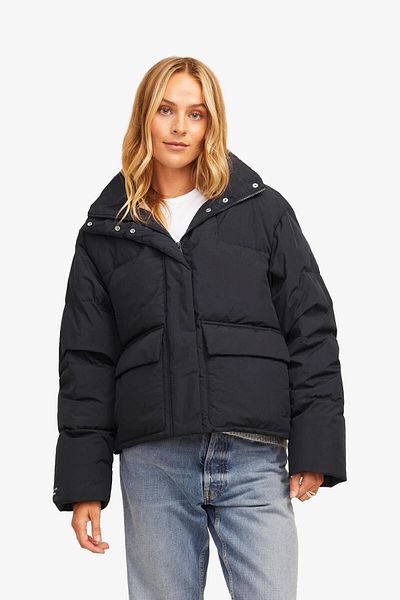 JJXX Jxmorrıt Palton negru pentru femei - 12258906