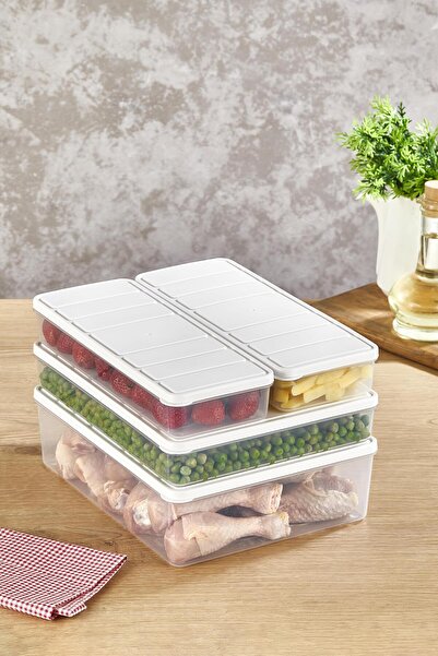 SELKA HOME Selka Nora Set of 4 - 1 Piece 4 Lt., 1 Piece 2.25 Lt., 2 Pieces 1 Lt.