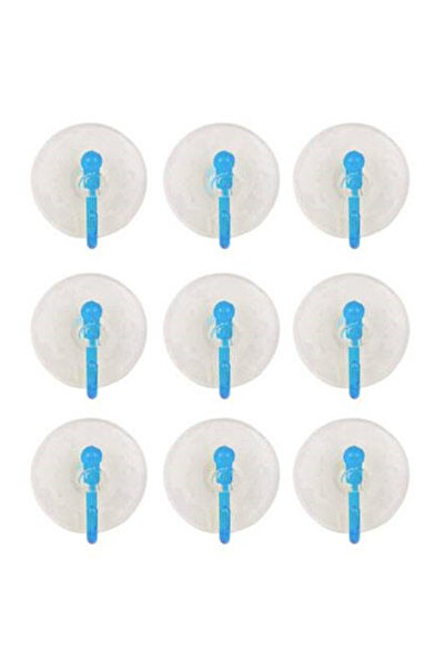 Marsilyan شماعة شفط صديقة للبيئة مكونة من 9 قطع شفافة 2.5 سم Royaleks-SF-855