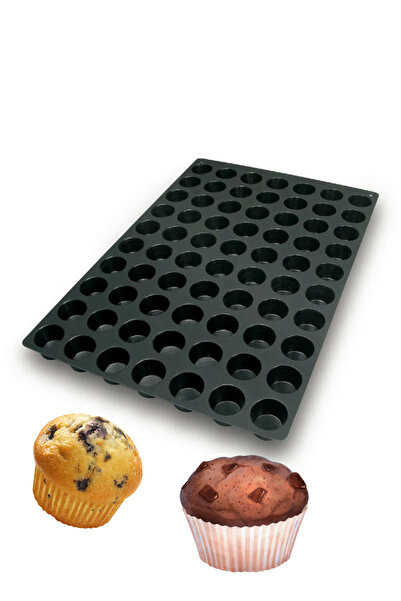 PASTRY PLANET قالب مافن سيليكون احترافي 70 حجرة (40×60)