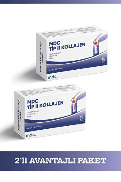 MDC Tip 2 Kolajen, Msm Ve Akgünlük Ekstresi 30 Tablet Avantajlı Paket
