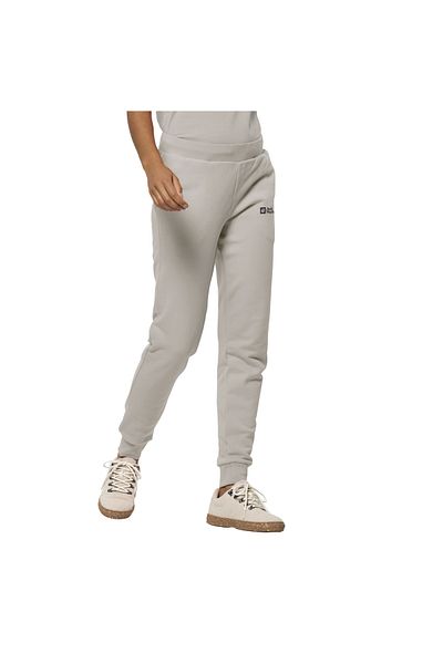Jack Wolfskin Jack Wolfskin Women's Outdoor Pants Essential Sweat White Women's Outdoor Pants