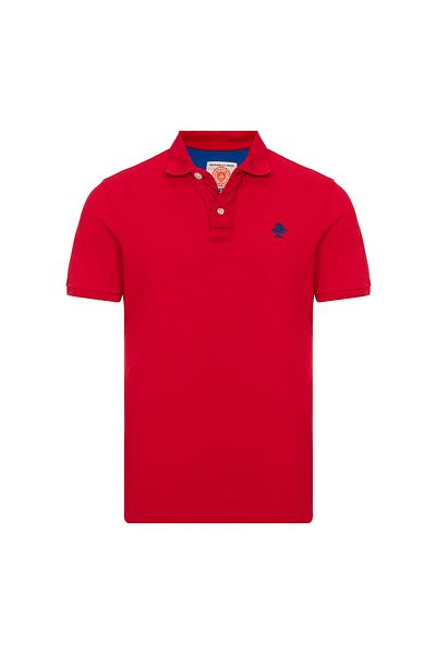 ROUTEFIELD Patriot Men's Red Polo T-Shirt