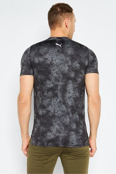 Puma Men Sportswear Fit Training Short Sleeve T-Shirt, Black