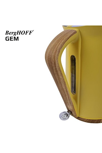 Berghoff Gem Natural 1.7 Litre Sarı Su Isıtıcısı