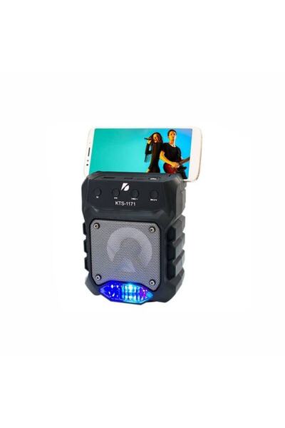 SIGHTZER Bluetooth Speaker Kablosuz Hoparlör Led Işıklı Fm Radyolu Sd Kart Ve...