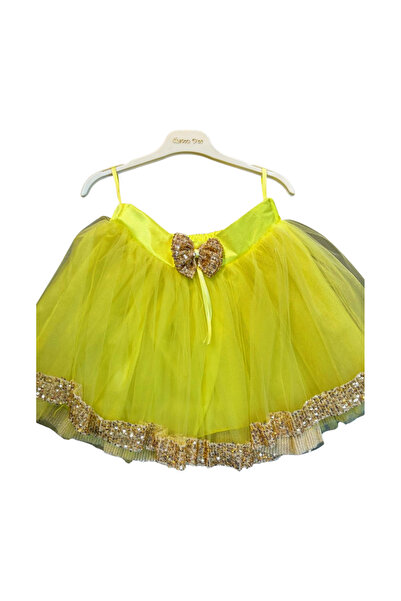 JuraKids kız çocuk etek tütülü etek özel günler eteği etek tüllü etek düz etek gösteri eteği