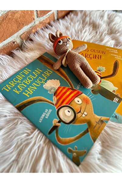 Dream Tarçın amigurumi oyuncak ve kitabı