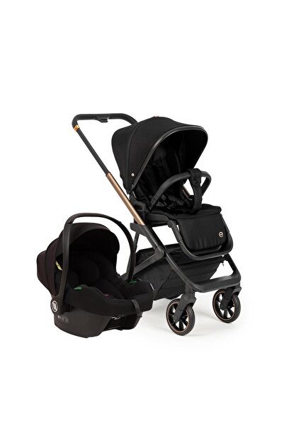Bagi Nanofold 3 Black Cosmo Travel Sistem Bebek Arabası Black Gold