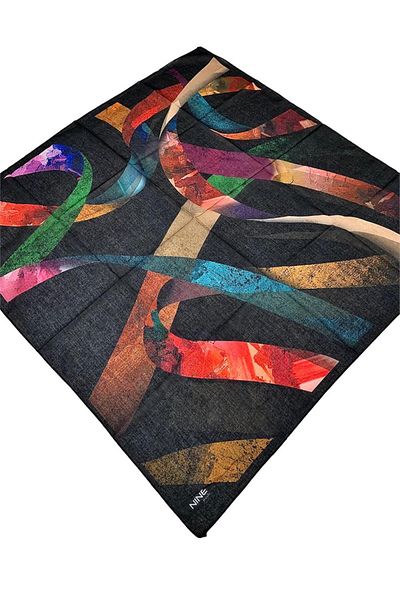Nine Soft 0144 Red Scarf