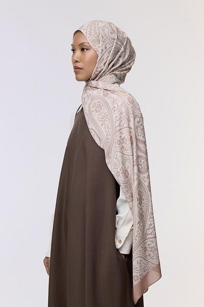 Qef Mona Patterned Deluxe Shawl