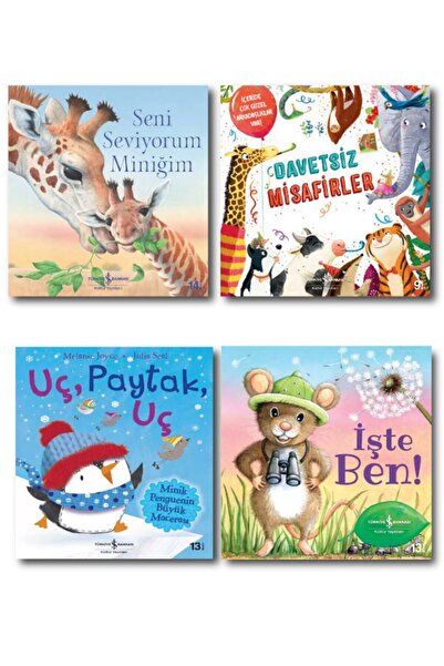 TÜRKİYE İŞ BANKASI KÜLTÜR YAYINLARI Okul Öncesi 3-4-5 Yaş Için Renkli Resimli...