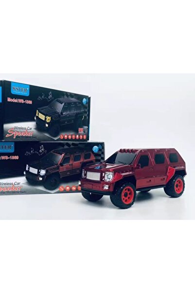 SIGHTZER Ws-1869 Jeep Oto Tasarımlı Bluetooth Hoparlör Sd Kart Usb Fm Radyolu Kablosuz Speaker