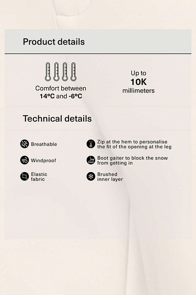 Oysho Ski 10K Flare Pants
