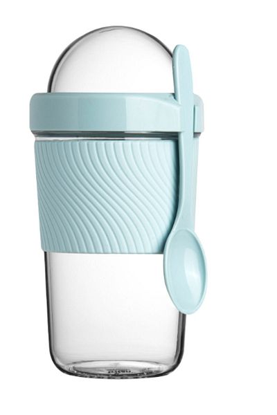 Renga Orbit 600 Cc Silicone Dressed Muesli and Snack Tritan Container