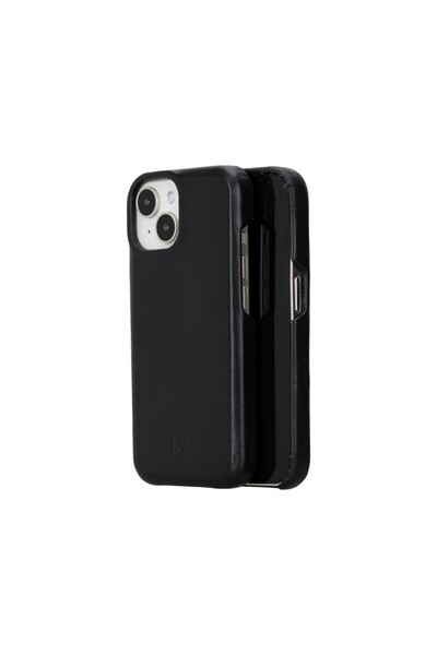 Bouletta Apple iPhone 15 Uyumlu Deri Arka Kapak F360 RST1