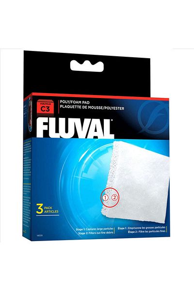 Hagen Fluval C3 Filter Sponge (3 Pieces) Hnzrn