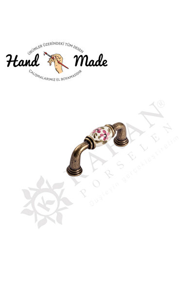 Karan Porselen Porselen Mobilya Çekmece Vestiyer Mutfak Dolap Kulbu 128mm-96m...