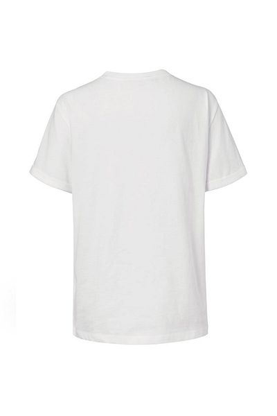 Tchibo Women Crew Neck Short Sleeve Plain T-shirt, White