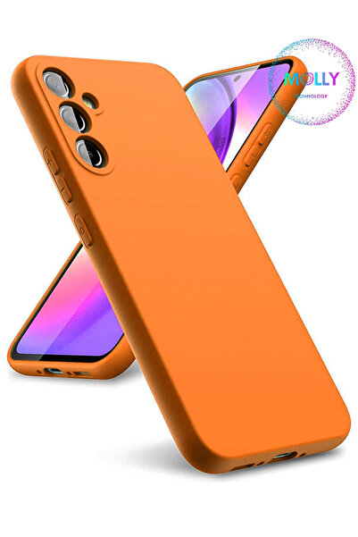 Molly Samsung Galaxy A14  Uyumlu Kamkat İçi Kadife Silikon Kılıf