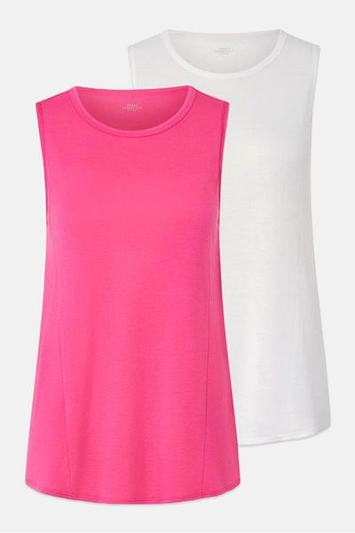 Tchibo Women Sportswear Fit Training Tank Top, Pink