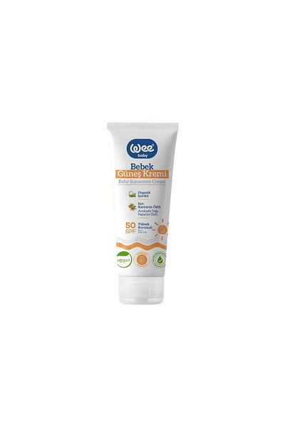 Wee Baby Organic Baby Sunscreen Spf 50 75 ml