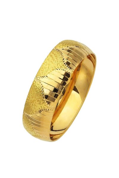 ALTINBEYI 22 Gram 22 Ayar Altın Bilezik (2cm Enli ) ABY22BZ033