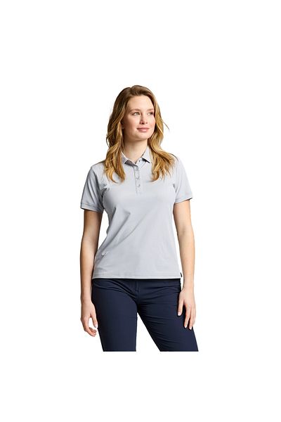 Slam Ws Tech Pique Polo Women's Gray T-Shirt Women's T-Shirt A908003S00