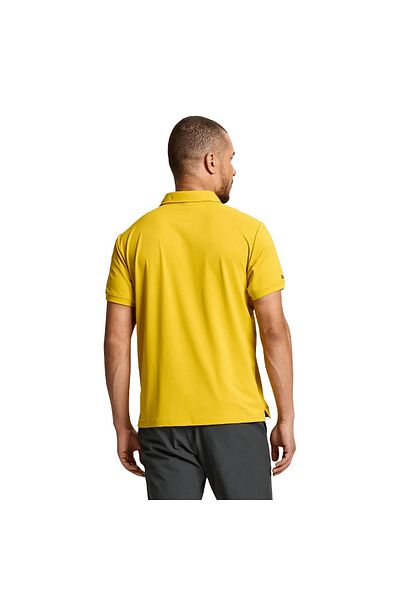 Slam Tech Pique Polo Men's Yellow T-Shirt Men's T-Shirt A108006S01