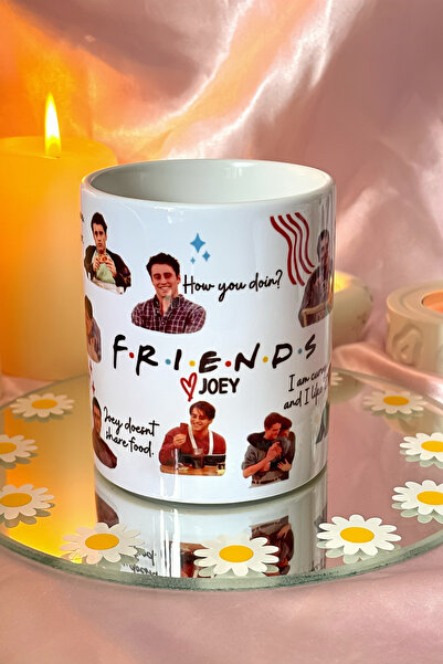 Cool Stuff كوب فريندز جوي تريبياني بتصميم قلب