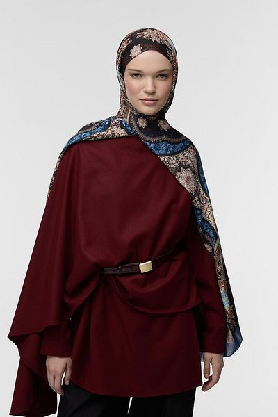 Qef Deluxe Lata Patterned Shawl